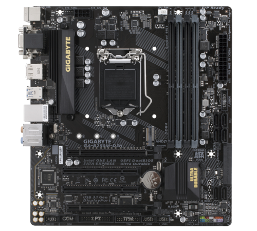 Intel Core i5-7400k é compatível com B250M-D3H-CF? - Placas-mãe - Clube do  Hardware
