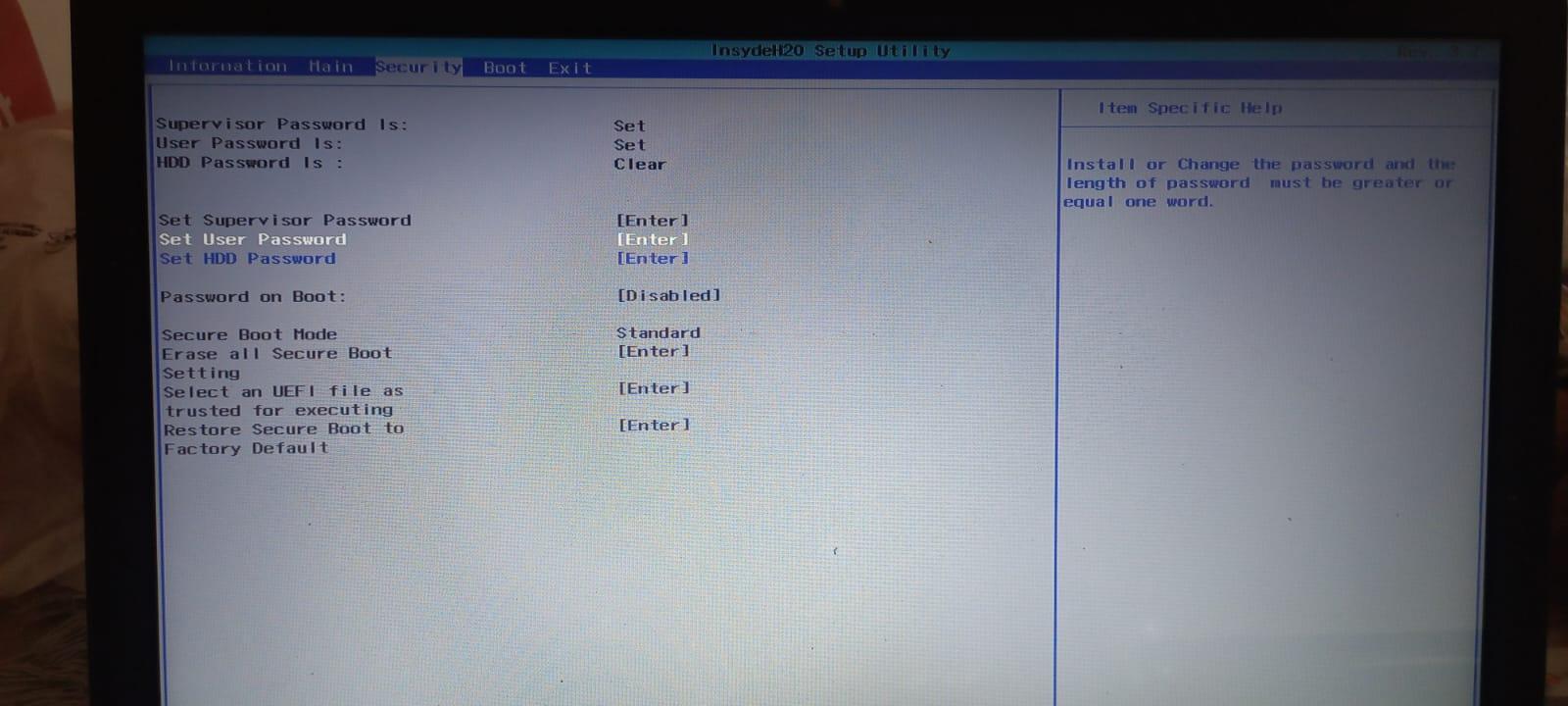 Não consigo alterar ordem de Boot - notebook Acer Aspire E1-572. -  Notebooks - Clube do Hardware