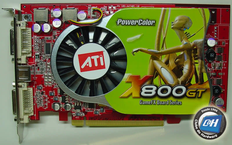 Placa de Vídeo PowerColor Radeon X800 GT